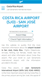 Mobile Screenshot of costarica-airport.com